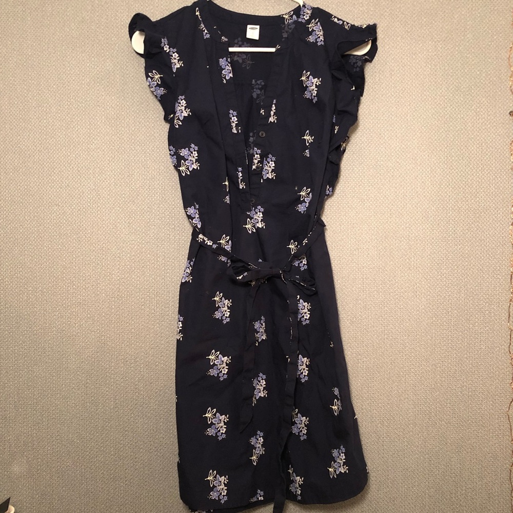 Old Navy Sleeveless Ruffle-Trim Dress